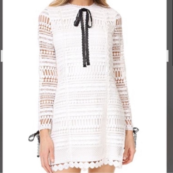 Alexis Lace Mini Dress size S - Picture 1 of 6